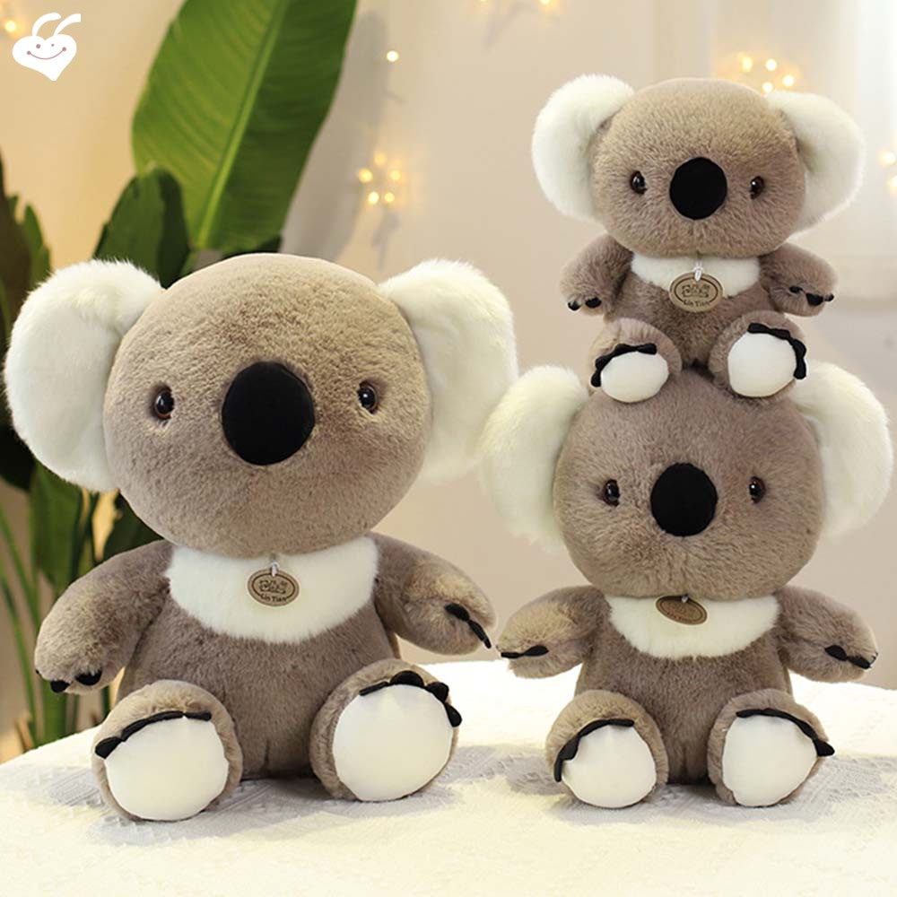 Gấu Koala Nhồi Bông Mềm Mại Dễ Thương Kích Thước 20/28/35cm Dùng Để Trang Trí Nhà