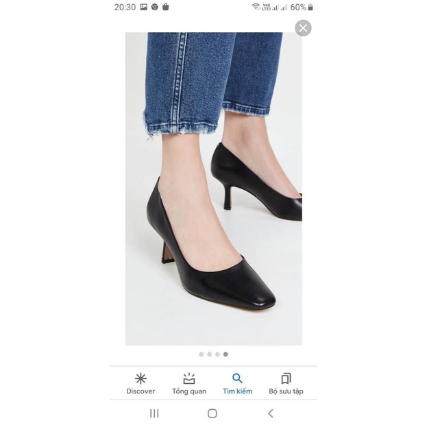 Guốc cao gót Sam Edel man