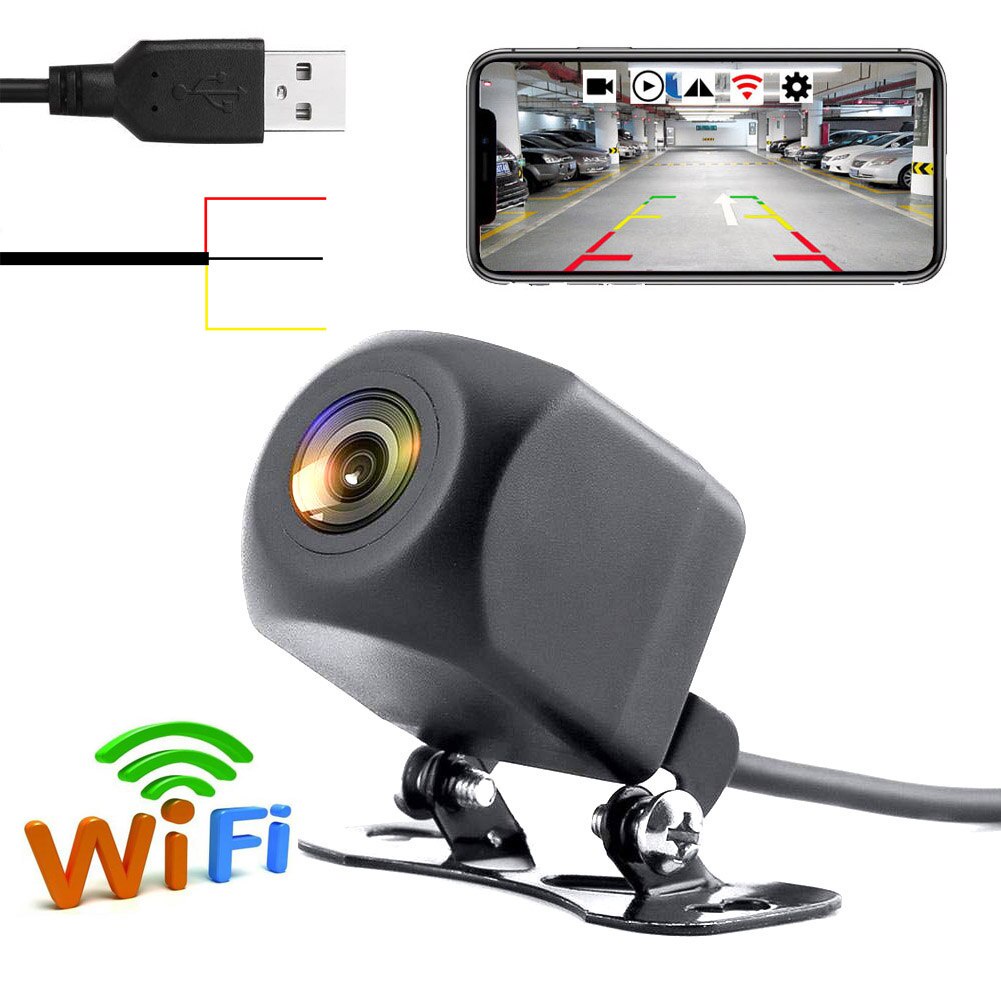 CAMERA LÙI KẾT NỐI WIFI XEM TRÊN ĐIỆN THOẠI DÀNH CHO Ô TÔ F-CAR - KẾT NỐI TRỰC TIẾP VỚI ĐIỆN THOẠI