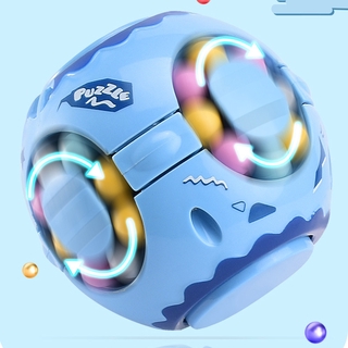 Round-bead rubik's block for specialized intelligence development for children
