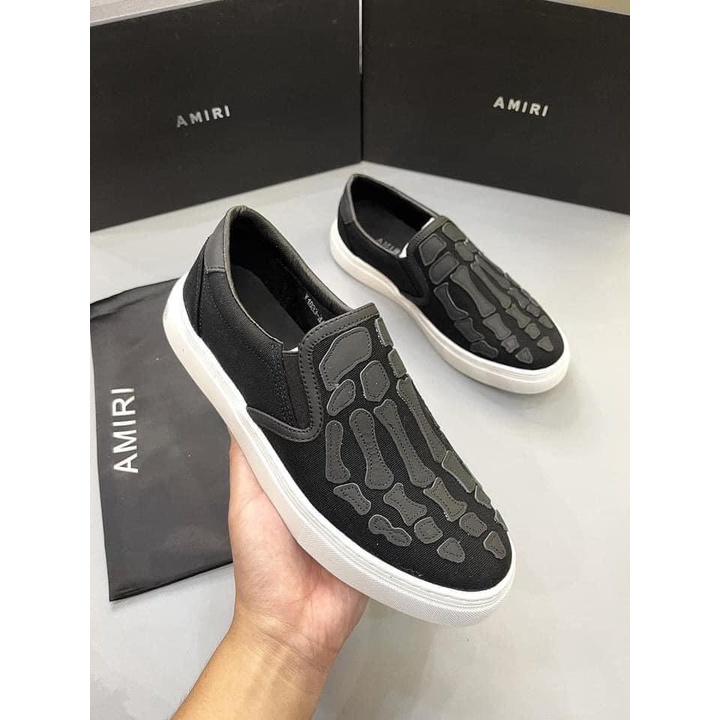 - Giày Slip-on Amri Xương Cao Cấp - Giày Slip-on Nam Amri Full Box