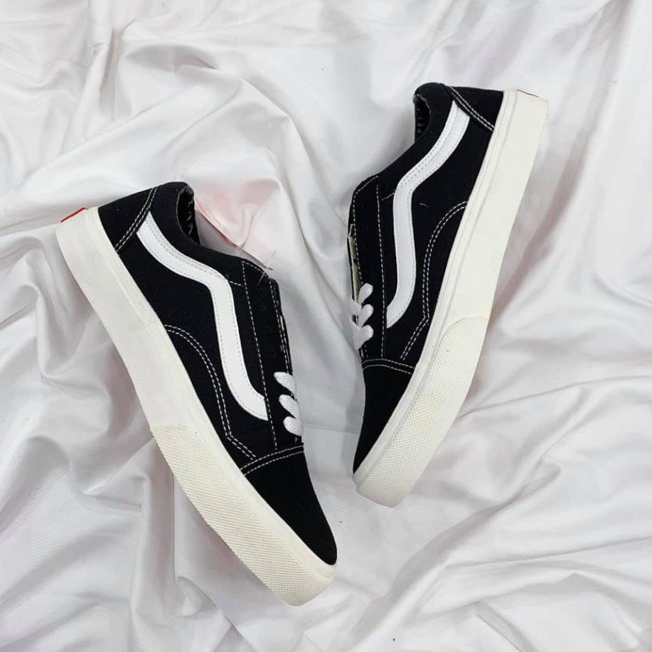 Giày lười 🧡 giá rẻ 🧡 GIÀY VANS OLD SKOOL MÀU ĐEN full box bill đủ size nam nữ 😄