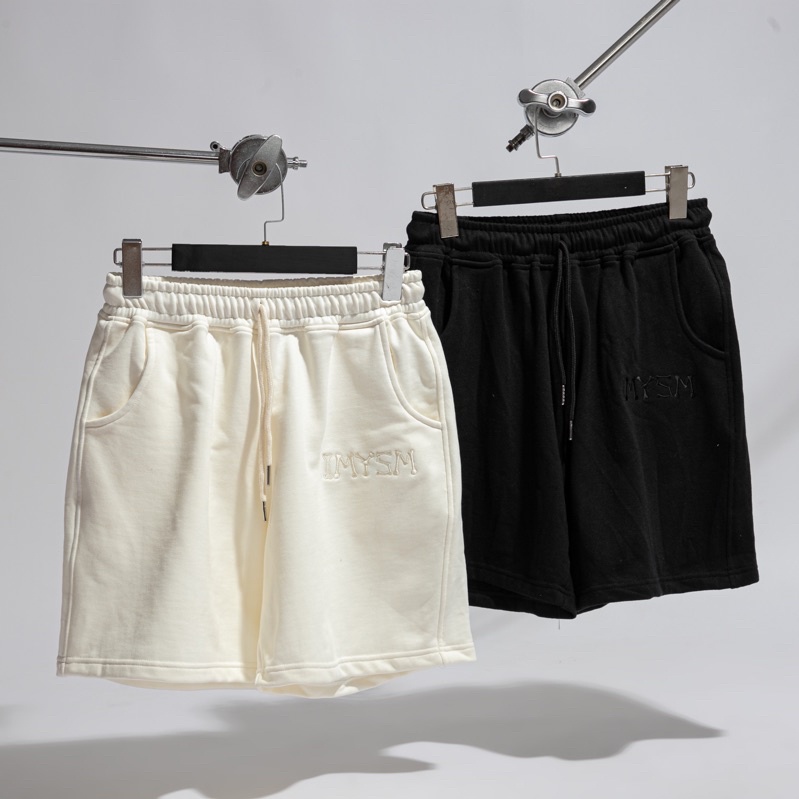 Quần Shorts- tặng STICKER- logo thêu- thoải mái