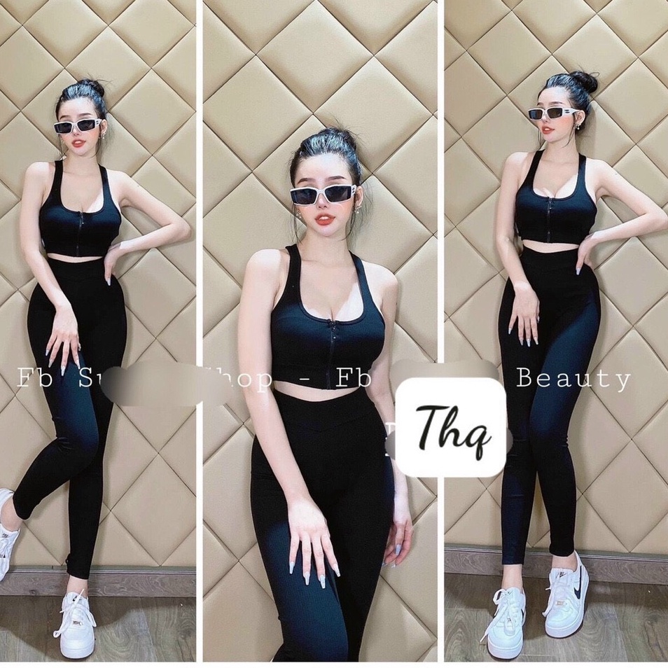 Áo ba lỗ khóa croptop
