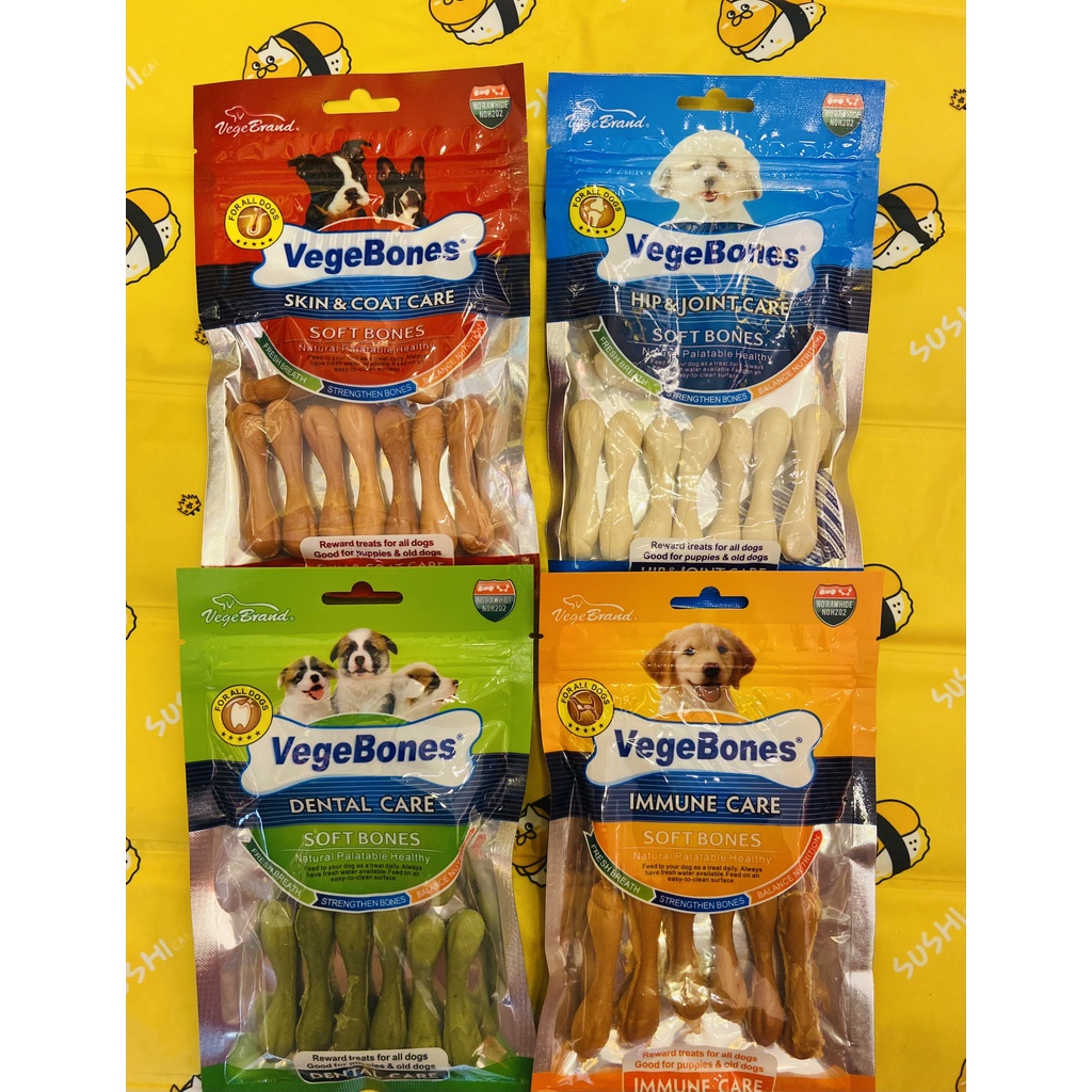 Xương Vegebones bóng chày 10 thanh date xa dành cho thú cưng