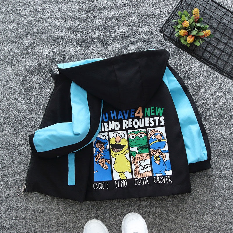 Áo khoác bóng chày phong cách Hàn Quốc cho bé trai