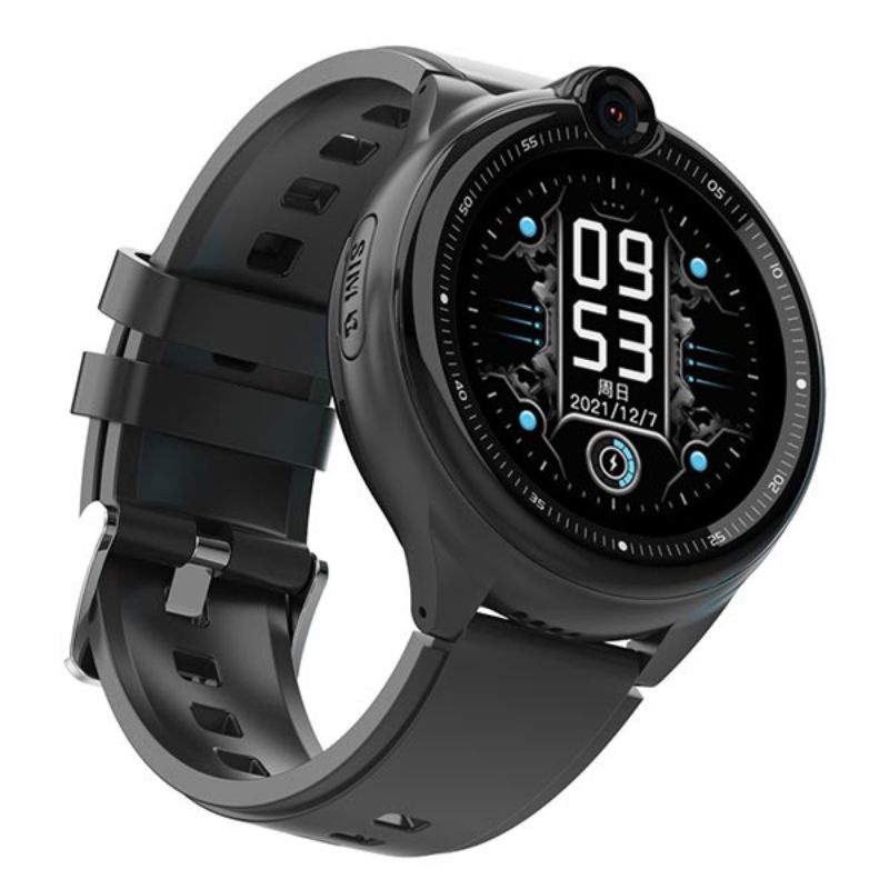 Đồng hồ định vị Wonlex KT26 video call 4G kiểu dáng thể thao mặt tròn chóng nước IP67