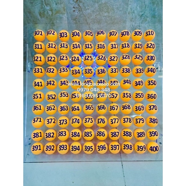 100 Bóng nhiều màu- Bóng quay lô tô- bóng may mắn- Bóng xổ số
