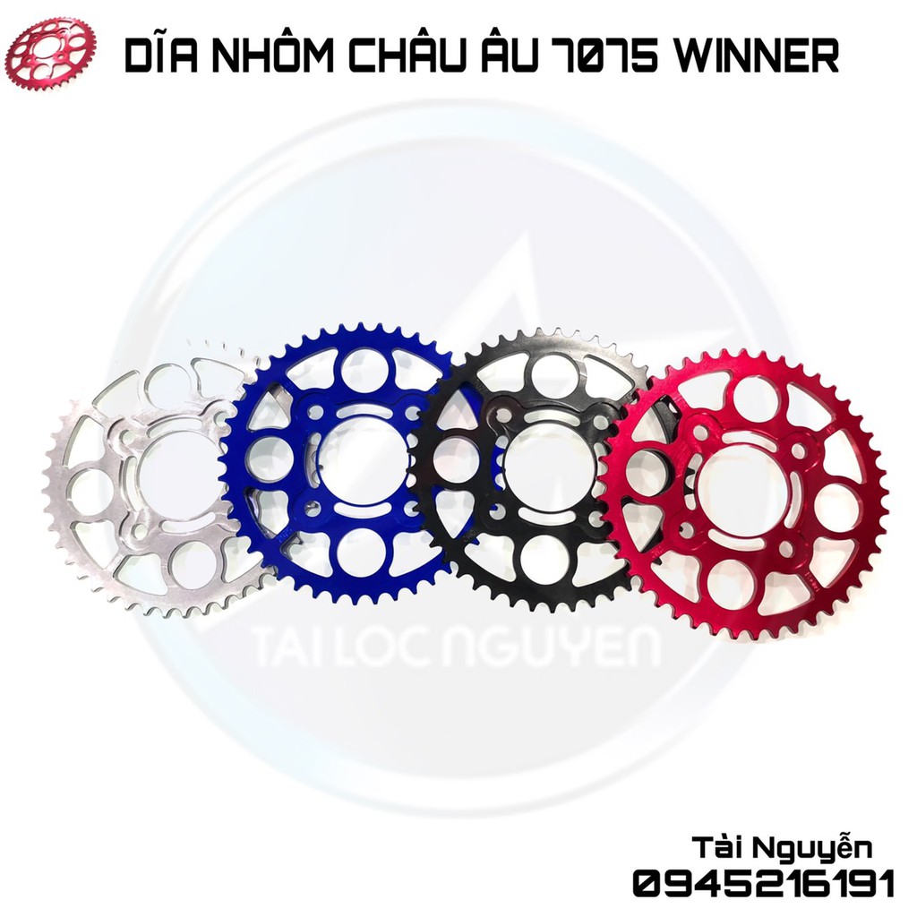 DĨA NHÔM 7075 CHÂU ÂU CHO WINNER 45T