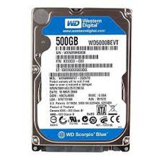 Ổ cứng HDD 500gb laptop bóc máy sức khỏe 100%