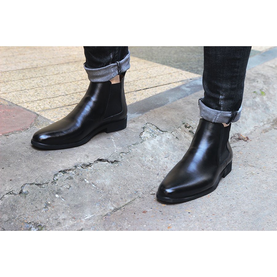 [Xưởng giày DA] Giày Chelsea Boots Classic, Da Thật Bảo Hành 12 Tháng | BigBuy360 - bigbuy360.vn