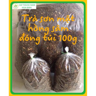 100g Trà sơn mật hồng sâm loại 1 (Thơm, Sạch sẽ)