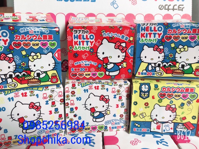 GIA VỊ RẮC CƠM HELLO KITTY NHẬT BẢN