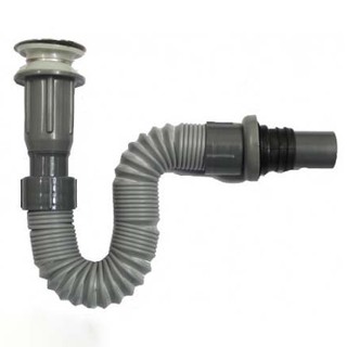 Ống xả ruột gà thiết kế đầu nhấn xả cho lavabo (XRG)