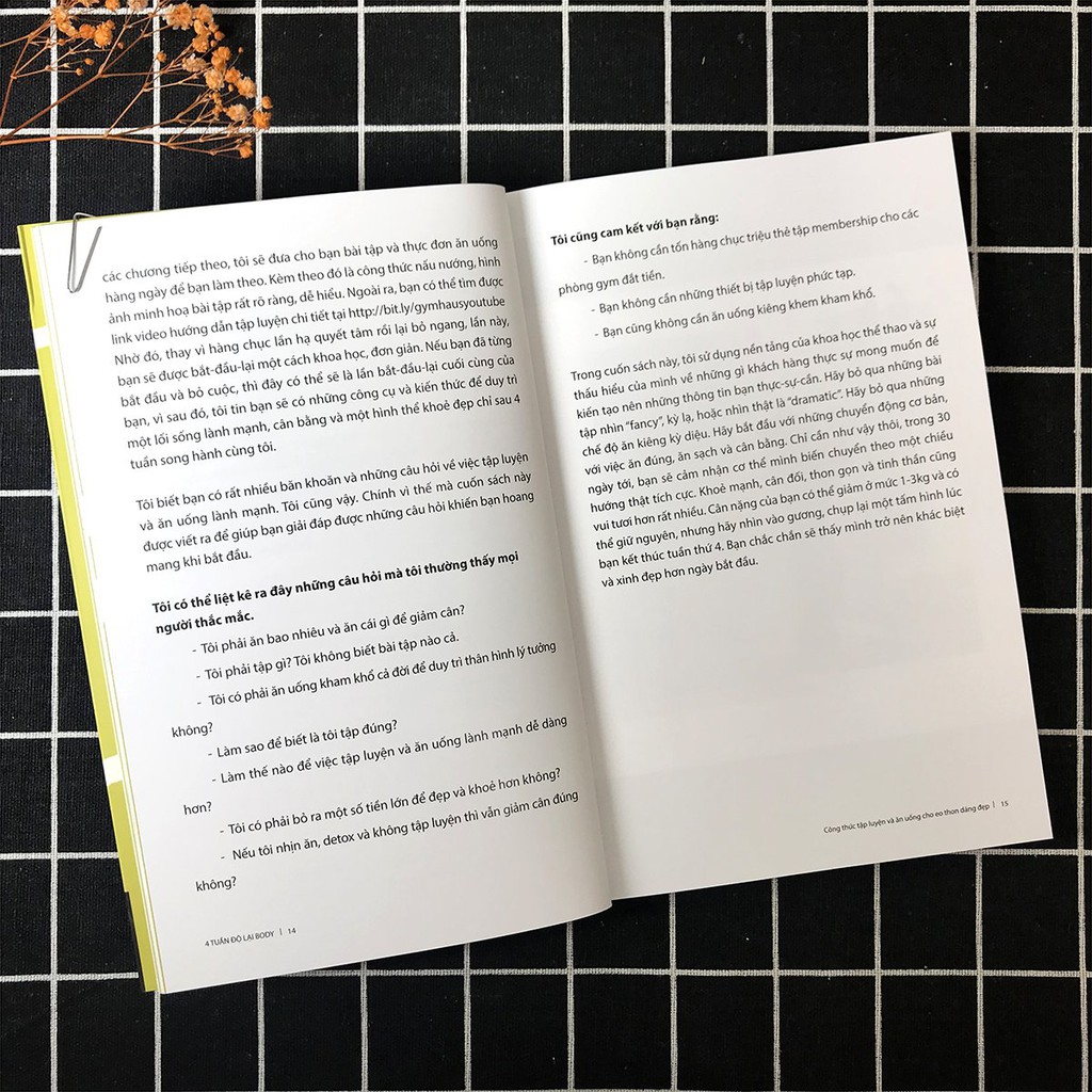 Sách - 4 Tuần Độ Lại Body - Công Thức Tập Luyện Và Ăn Uống Cho Eo Thon Dáng Đẹp | BigBuy360 - bigbuy360.vn