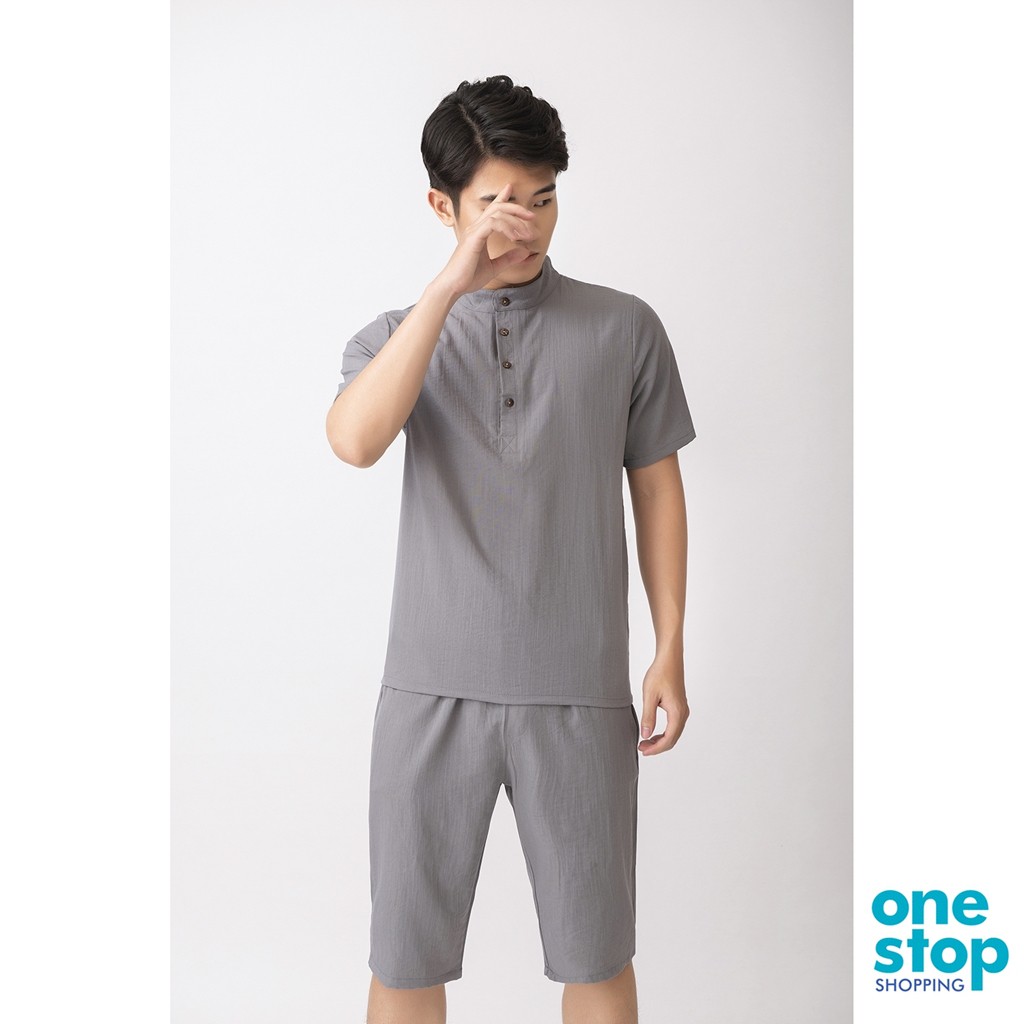 Bộ đũi nam chất liệu vải đũi thoáng mát thời trang thể thao One shop