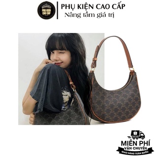 Túi kẹp nách bán nguyệt - túi xách fullbox sang chảnh hãng cao cấp ce.line ava bag