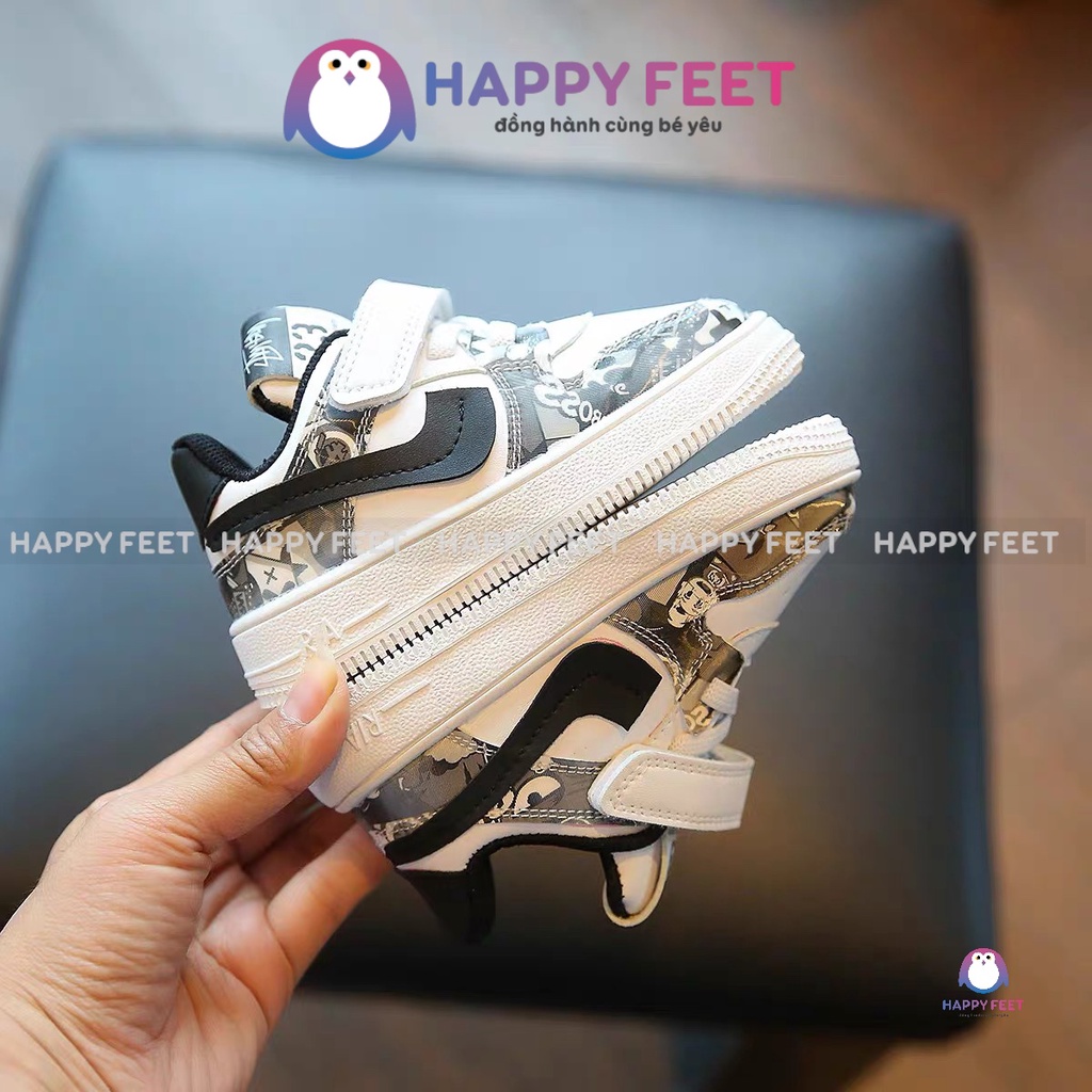 Giầy thể thao đế mềm trẻ em Happy Feet cho bé trai bé gái từ 2-5 tuổi- No689