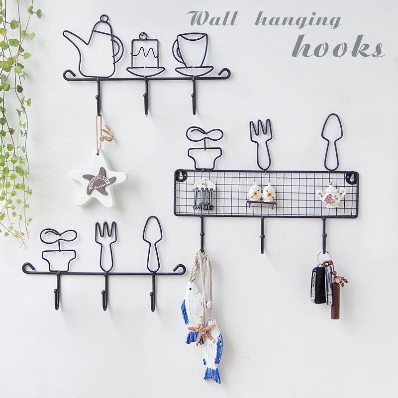 Móc treo đồ hình vật dụng nhà bếp siêu đáng yêu