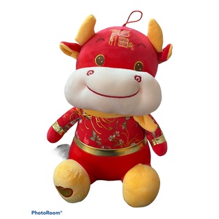 GẤU BÔNG CON TRÂU hàng nhập sz40cm