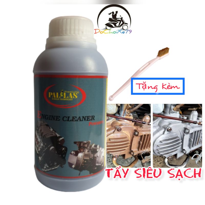 Nước tẩy trắng lốc máy đầu bò xe máy Pallas 500ml