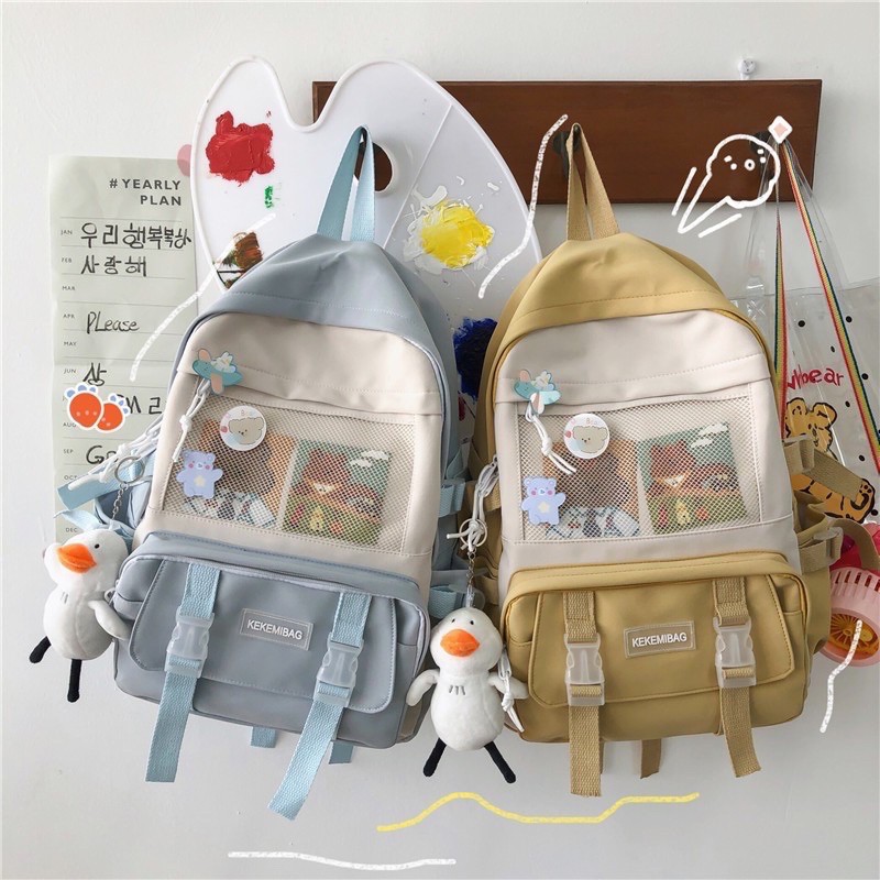 Balo Ulzzang Chống Thấm Đi Học, Đi Chơi DOUCITY