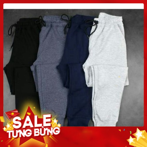 -Hàng nhập khẩu QUẦN JOGGER TRƠN VẢI NỈ VNXK NAM NỮ ĐIỀU MẶC ĐƯỢC ( có bigsize) Liên hệ mua hàng 084.209.1989
