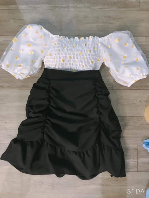 [Mã WASKT410K giảm 10K đơn 50K] Chân váy đuôi cá nhún | BigBuy360 - bigbuy360.vn