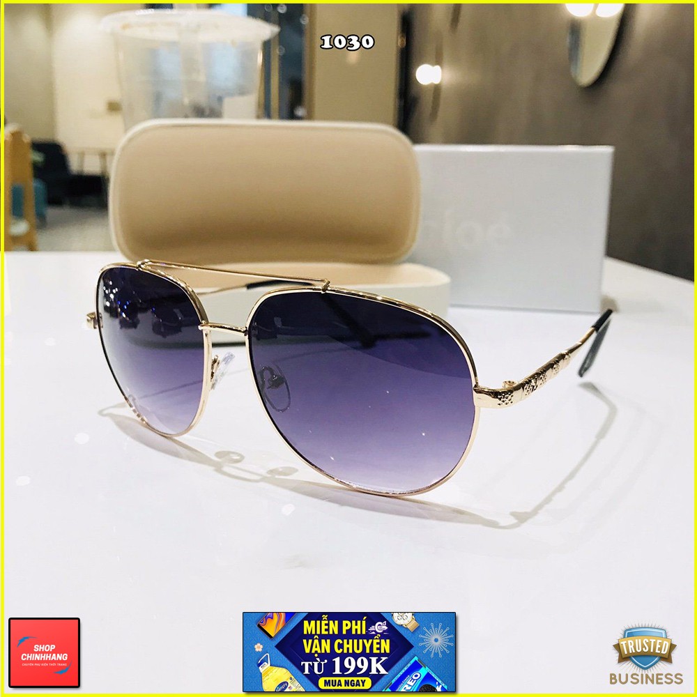 KÍNH MÁT NỮ THỜI TRANG GỌNG MẢNH 2 CẦU SANG CHẢNH SH1030