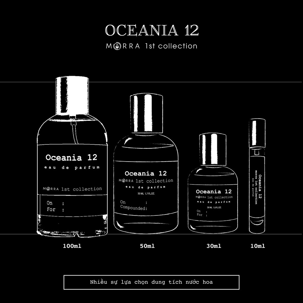 Nước hoa Morra Oceania 12 50ml