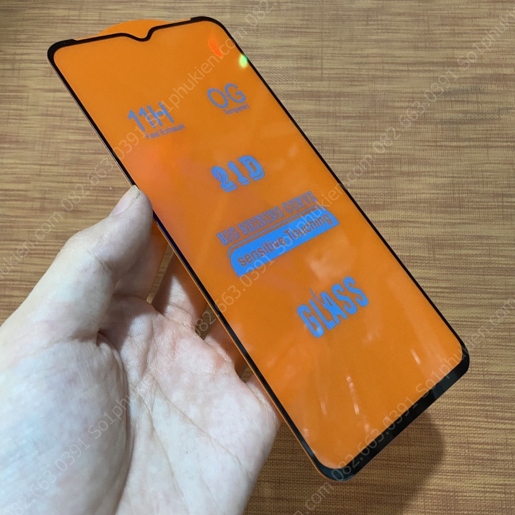 Kính cường lực Samsung A22 4G  / M22 / M32 full màn hình , không chấm liti