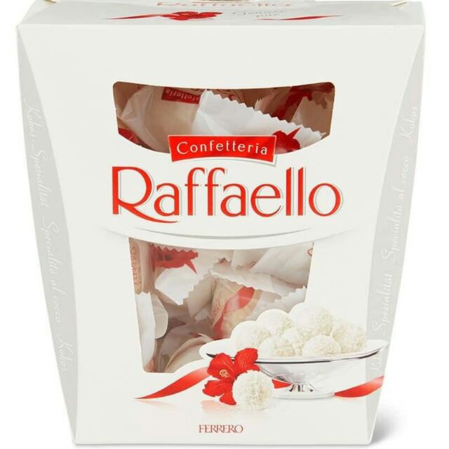 KẸO CHOCOLATE RAFFAELLO HẠNH NHÂN BỌC DỪA 230G