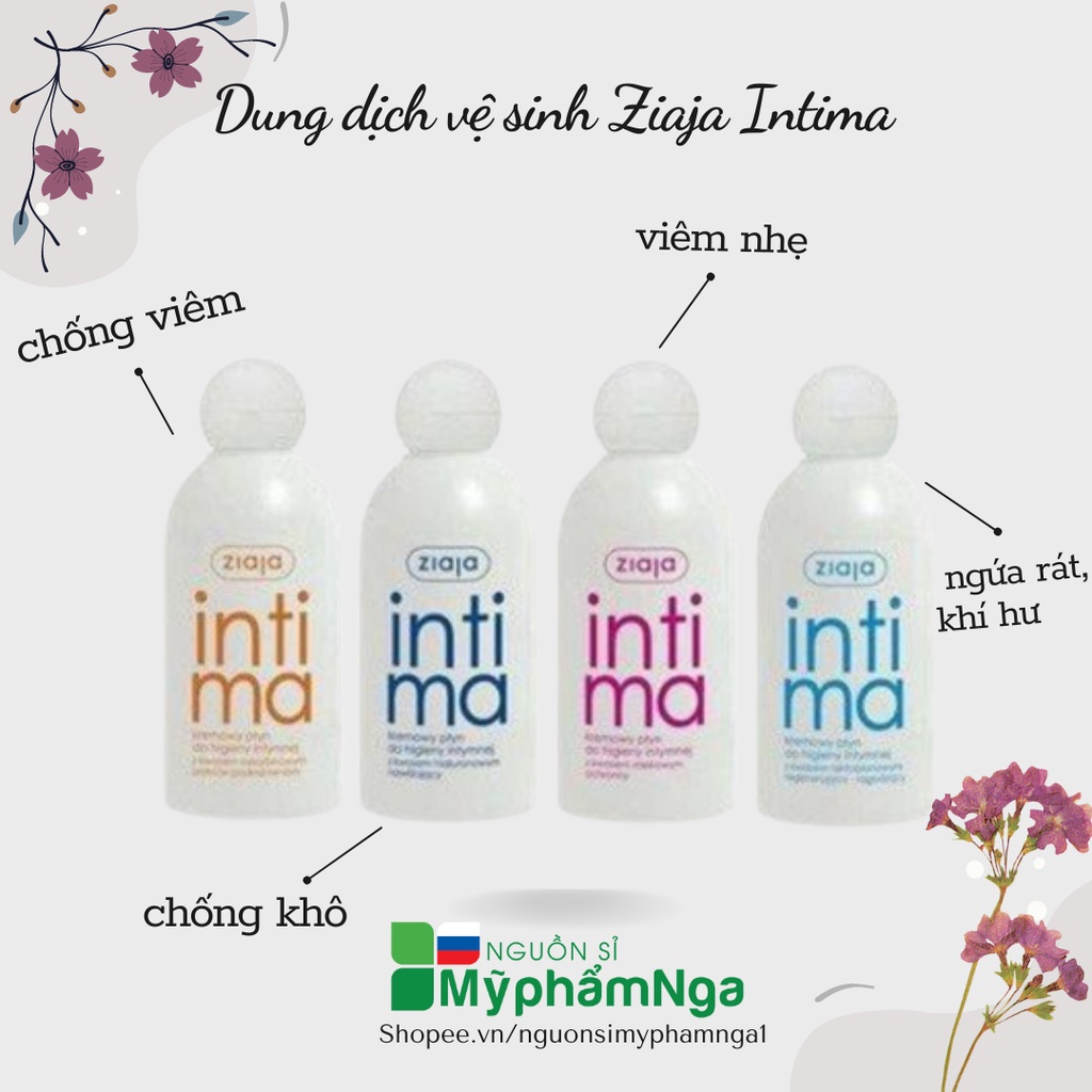 Dung dịch vệ sinh Ziaja Intima Ba Lan