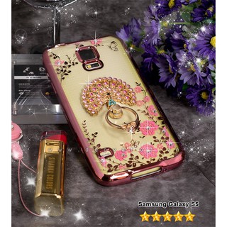 Ốp lưng Samsung S5 dẻo hình hoa