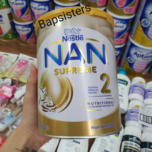 Sữa Nan Supreme Úc số 2 (6-12 tháng)