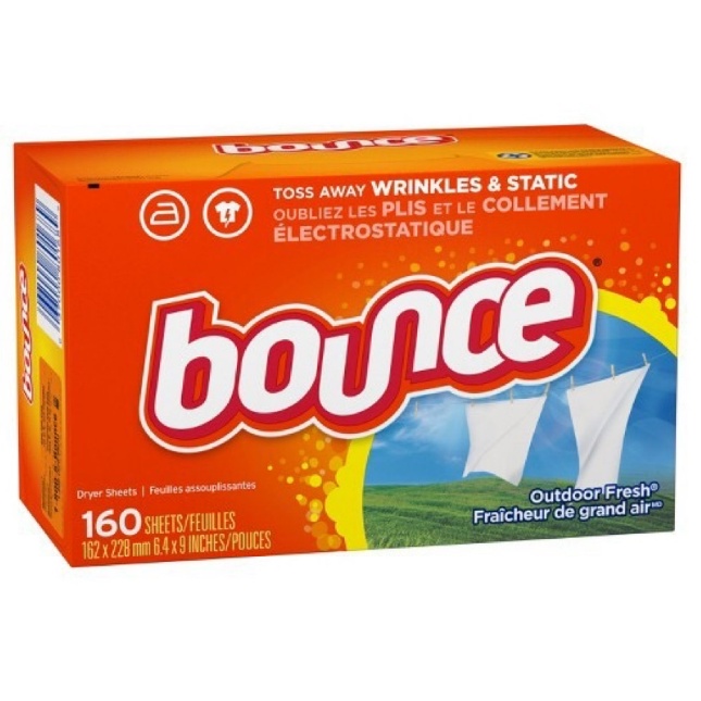 [Tách lẻ] Giấy thơm quần áo và mềm vải Bounce của Mỹ