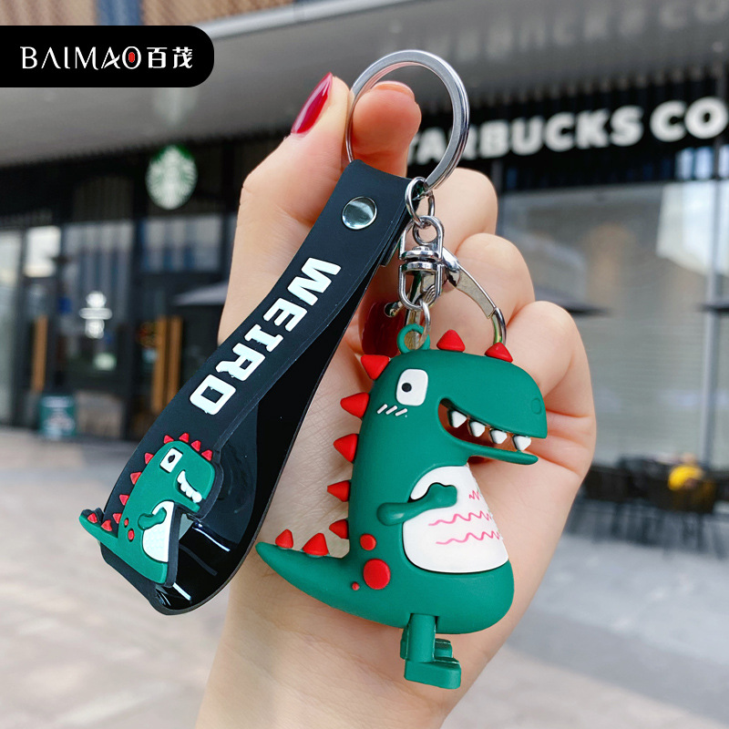 Móc Khóa Khủng Long Dễ Thương Phong Cách Hàn Quốc