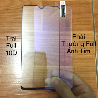 Cường Lực Ánh Tím Xiaomi Redmi Note 11 / Note 12 / Note 10 4G/Pro / Note 9s / Note 8 Pro / Redmi 10X 4G 5G