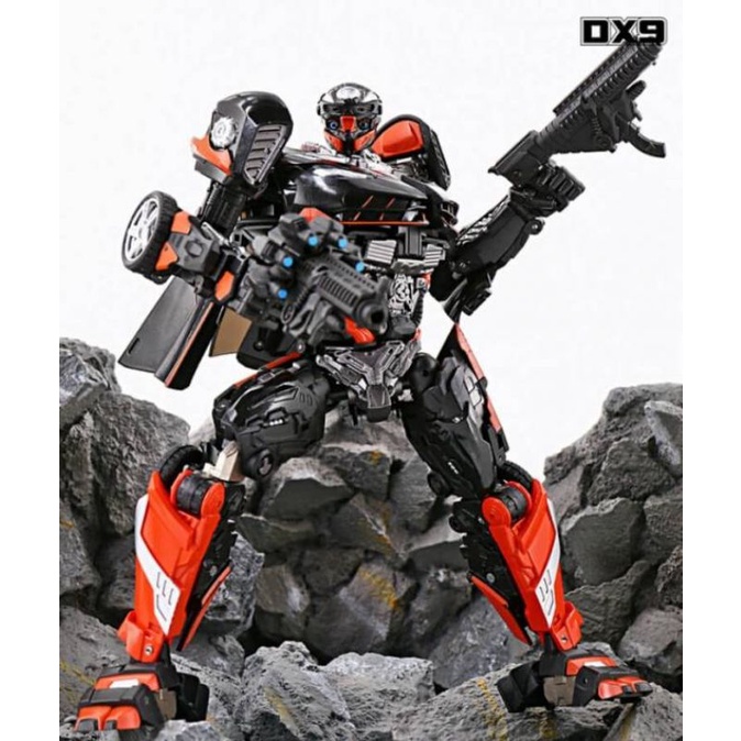 Sẵn kho new Transformers robot biến hình Hotrod DX9 la hire new Hot rod