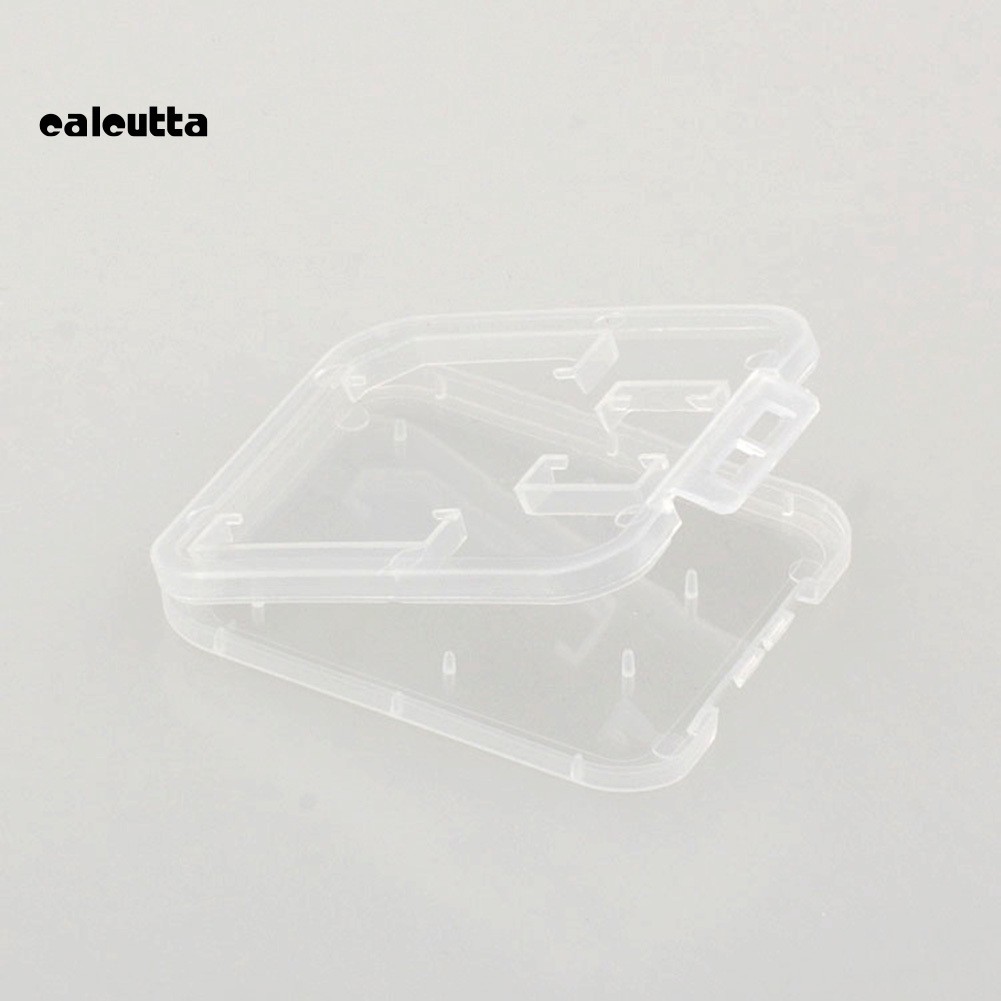 ★DC★5 Pcs Clear Plastic Memory Card Case SD TF Card Storage Box Protection Holder