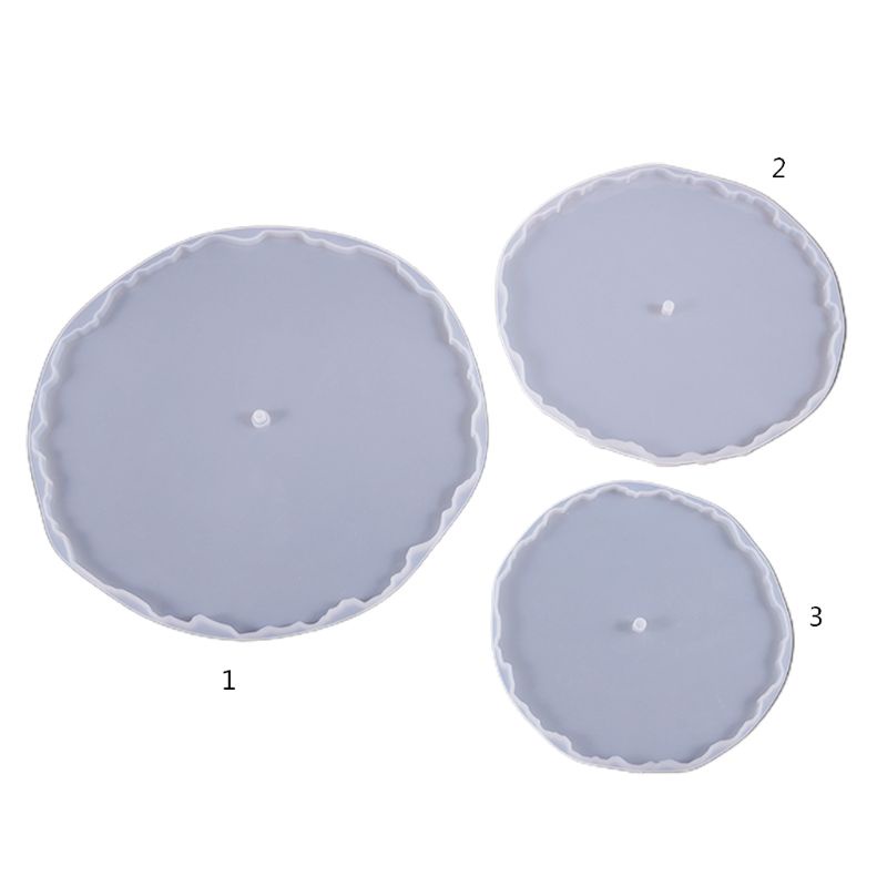 San * Khay Nhựa Resin 3 Lớp Lót Khay Trái Cây DIY