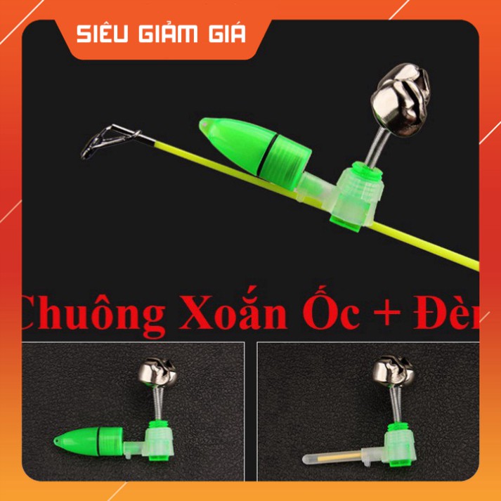 [Combo] [Combo] Chuông báo cá chuông câu cá Đèn ngắn chuông cá  [Giá rẻ] [Giá rẻ]