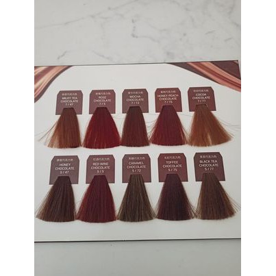 Màu nhuộm tóc phủ bạc Chocolate 100ml.