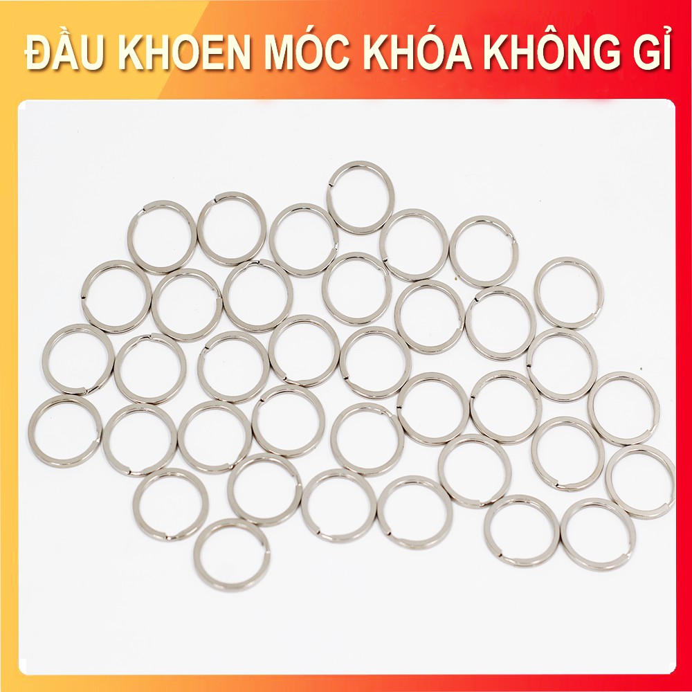 Khoen móc khóa inox hàng loại 1