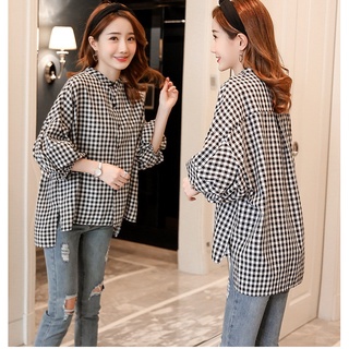 Áo bầu công sở, ÁO BẦU SƠ MI kate A106