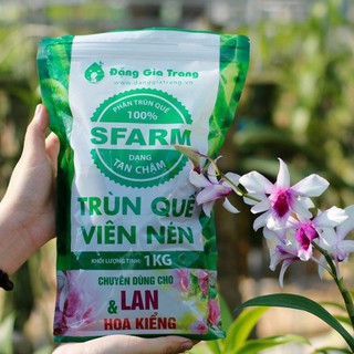 Phân Trùn Quế Viên Nén