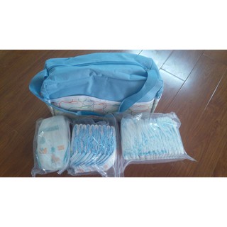 Combo tã quần, tã dán, miếng lót Huggies S 68 miếng