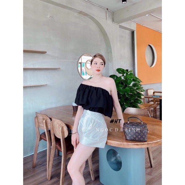 áo trễ vai hot hit. 2màu sz:sm
