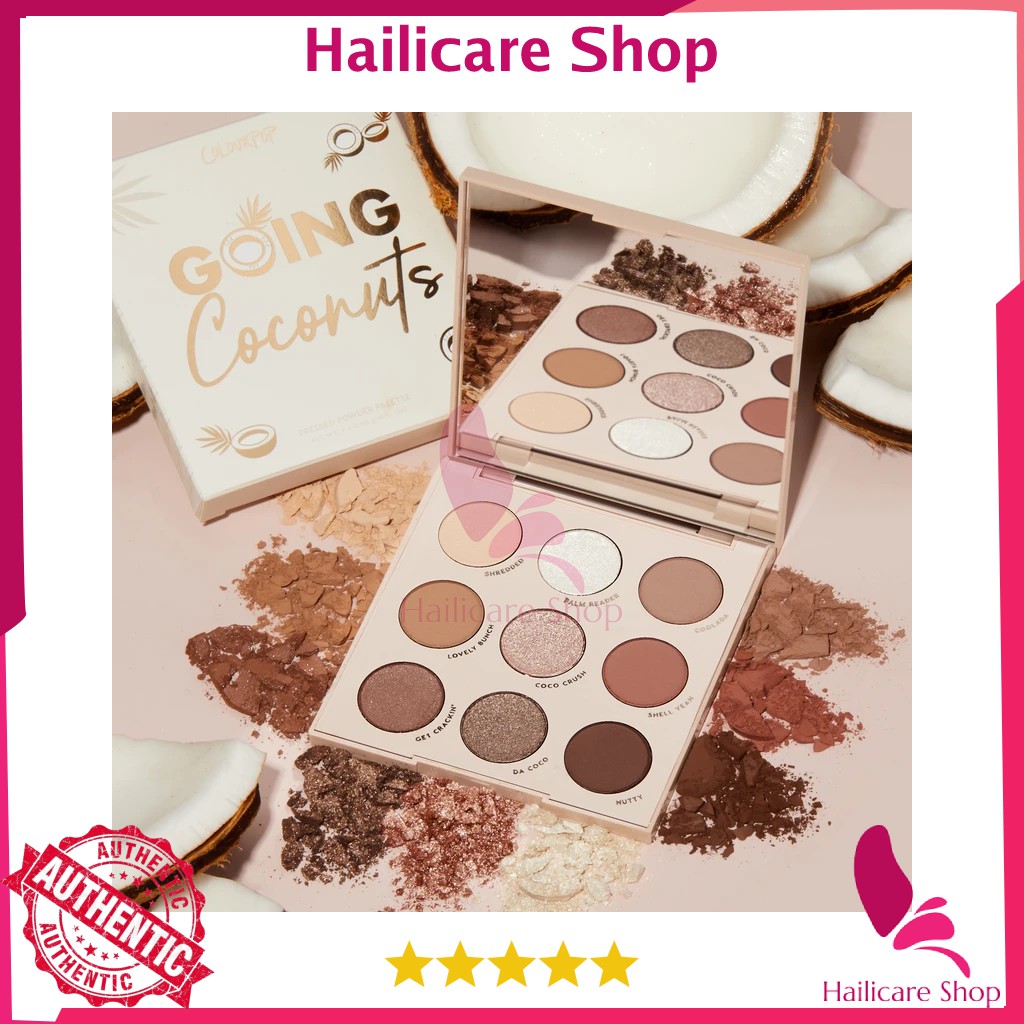 [Nhập Mỹ] Các bảng phấn mắt Colourpop Baby got peach/ Orange you glad?/ strawberry shake/ going coconuts/ yes, please!