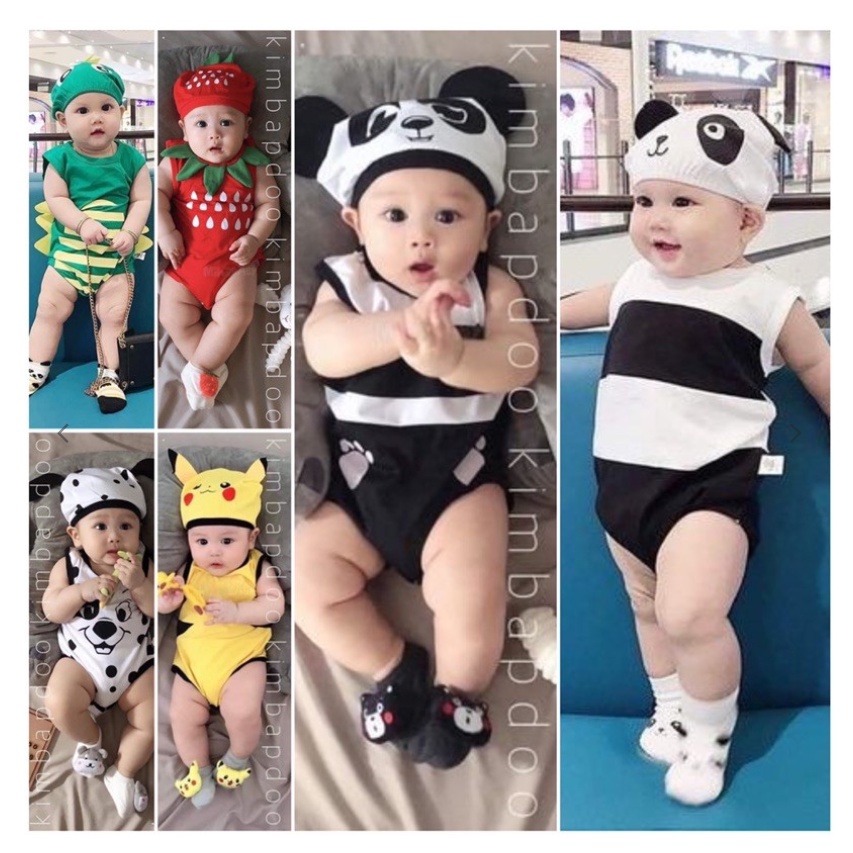 (Được lựa mẫu) Bodysuit cho Bé - Body chip hình thú CAO CẤP hình thú dễ thương